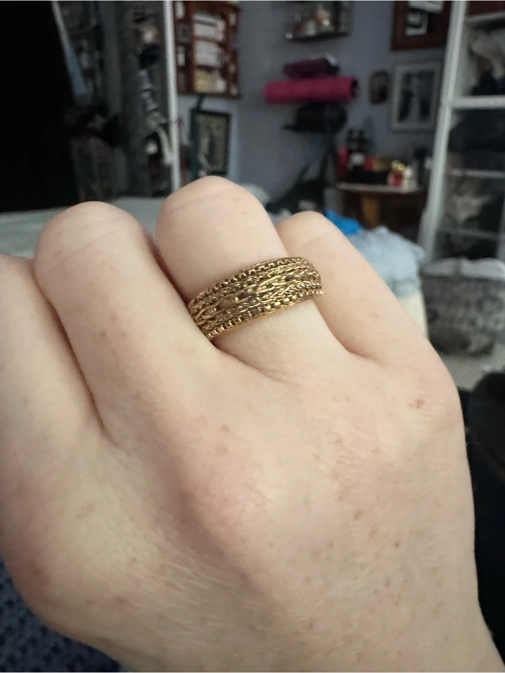 Sézane Gaby Ring & pouch